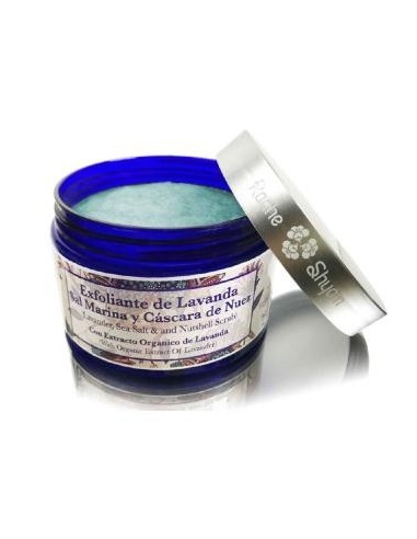 Exfoliante De Lavanda Sal Marina Y Nuez 300 gramos de Radhe Shyam