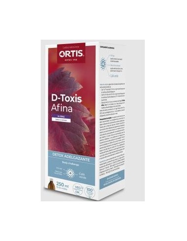 D-Toxis Afina Cereza 250 Mililitros Ortis