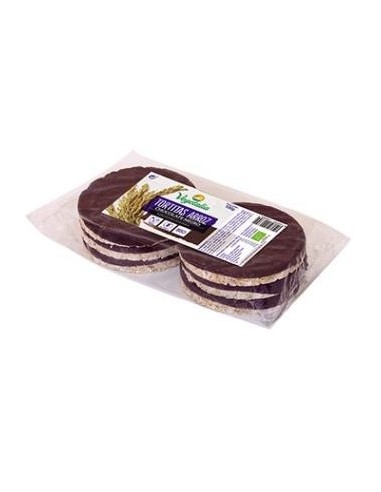 Tortitas De  Arroz Con Chocolate Negro 100 Gramos Bio Vegetalia