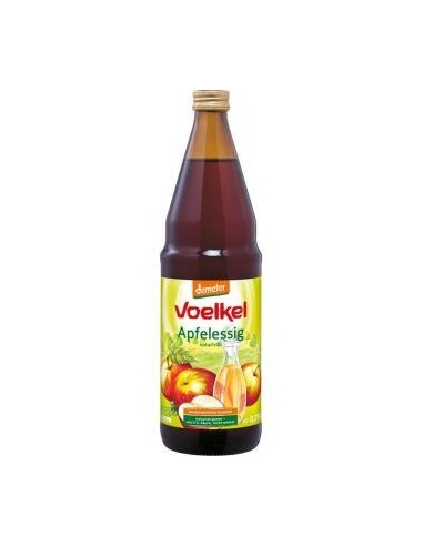 Vinagre De Manzana Sin Filtrar 750 Mililitros Demeter Voelkel