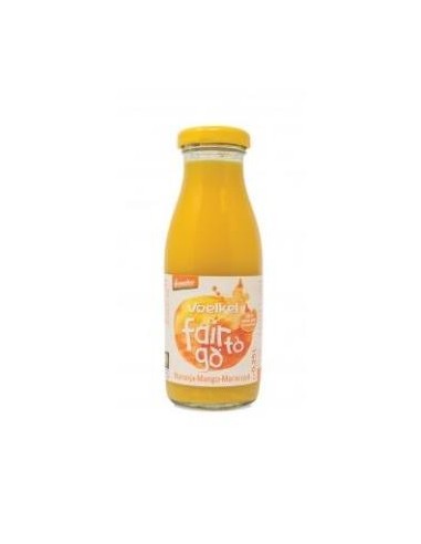 Zumo De Naranja Mango Y Frutas Pasion 250Ml. Bio de Voelkel