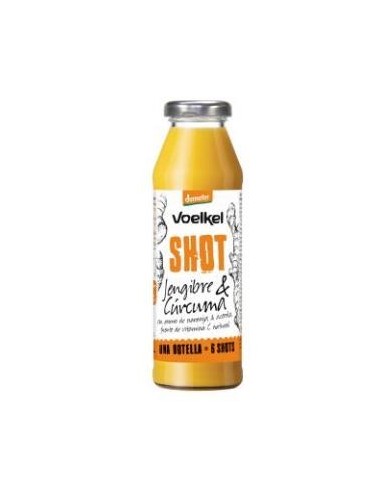 Shot De Jengibre Curcuma Naranja Acerola Limon 280 Voelkel