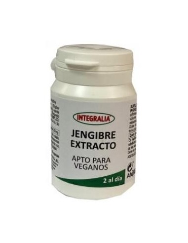 Jengibre Extracto 60Cap. Vegan de Integralia