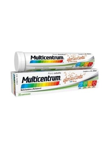 Multicentrum Adulto 20 Comprimidos Eferv. Multicentrum