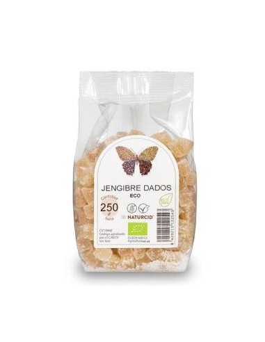 Jengibre Dados Bolsa 200 Gramos Eco Naturcid