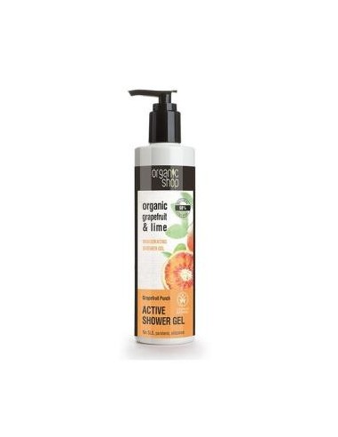 Gel De Ducha Tonificante Toque Pomelo 280 Mililitros Organic Shop