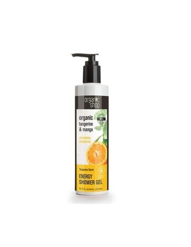 Gel De Ducha Energizante Tormenta Mandarina  280 Ml Organic Shop