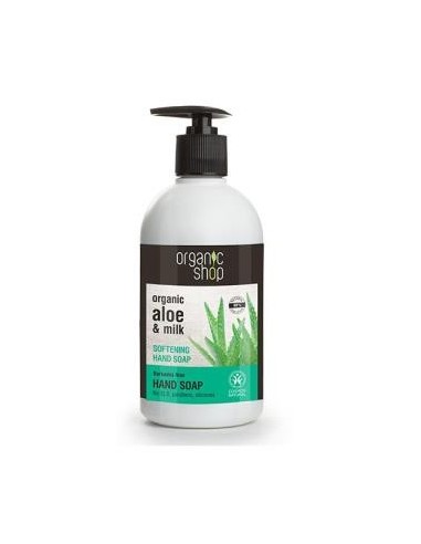 Jabon De Manos Suavizante Aloe De Barbados 500 Mililitros Organic Shop