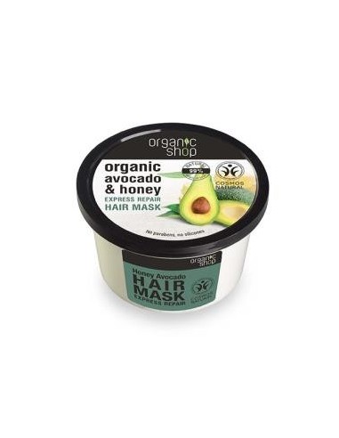 Mascarilla Capilar Repar Express Aguacate 250 Ml Organic Shop