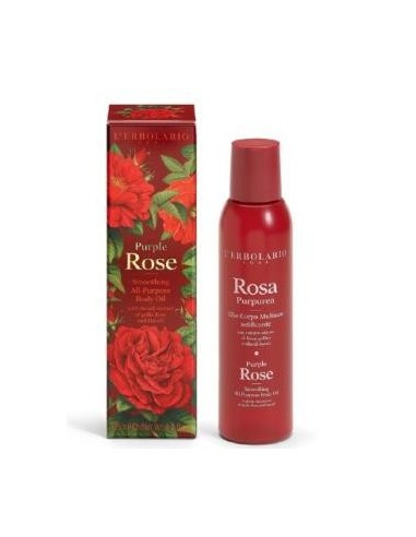 Rosa Purpurea Aceite Multiusos Cuerpo 125 Mililitros L´Erbolario