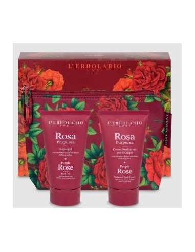 Rosa Purpurea Fabulosa Gel Baño+Crema Perfumada L´Erbolario