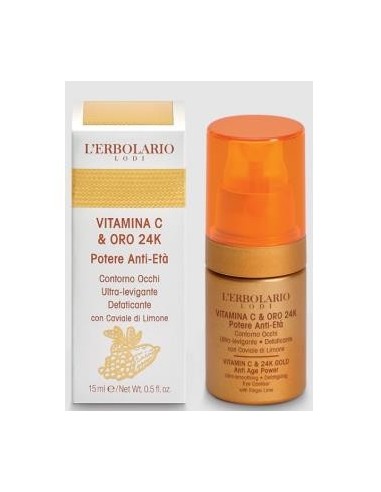 Vitamina C Oro Contorno De Ojos 15 Mililitros L´Erbolario