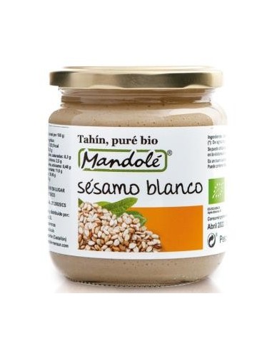 Pure De Sesamo Blanco 325 Gramos Bio Mandole