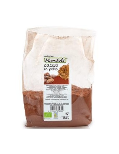 Cacao Polvo 150 Gramos Bio Mandole