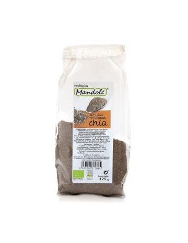 Semillas De Chia Triturada 175 Gramos Bio Mandole