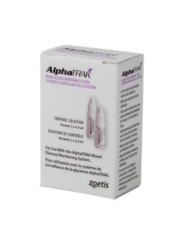 Alphatrak 2 Solucion Control 2 Viales Zoetis Vet