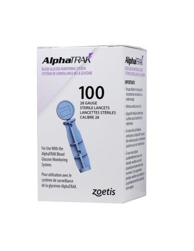 Alphatrak 2 Lanceta 100Ud Zoetis Vet