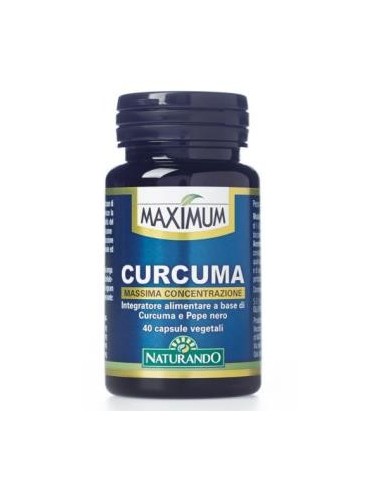 Maximum Curcuma 40 Cápsulas  Naturando