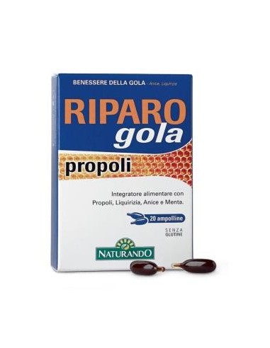 Riparo Gola Propoli 20 Perlas. Naturando