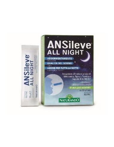 Ansileve All Night 21 Sobres Sg Naturando