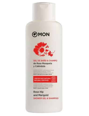 Gel Champu Rosa Mosqueta Y Calendula 750Ml. Eco de Mondeconatur