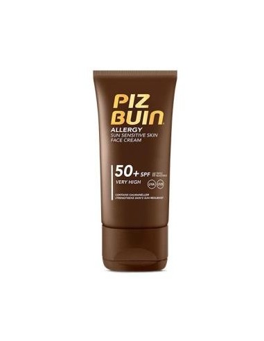 Allergy Crema Solar Facial Spf50+ 50 Mililitros Piz Buin