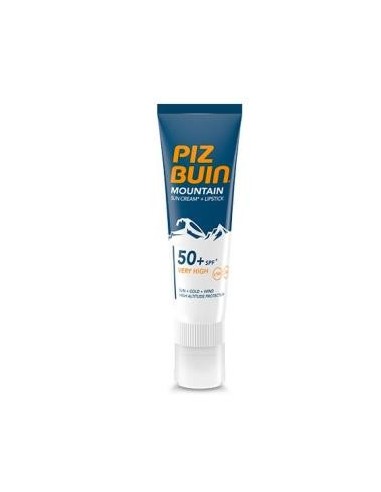 Crema Solar Mountain Spf50 20 Ml+ Stick Labial Spf30 Piz Buin