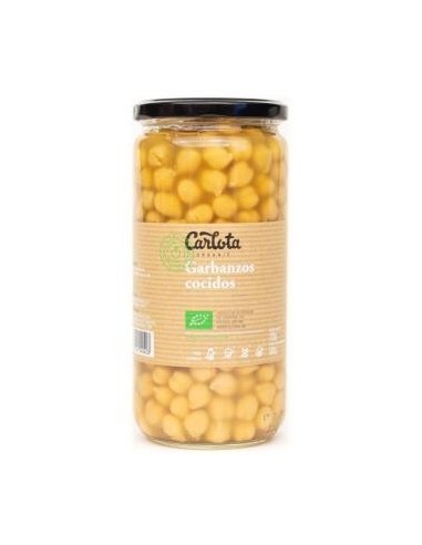 Garbanzos Cocidos 720 Gramos Eco Sg Carlota Organic