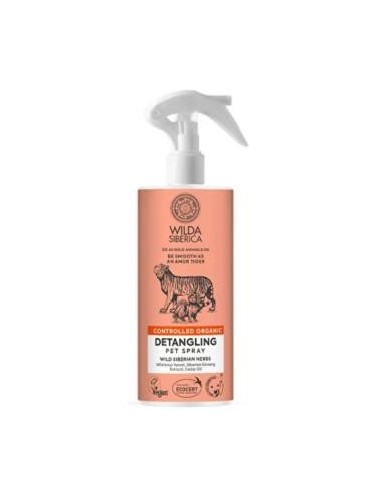 Spray Desenredante Para Mascotas 6Udsx250 Mililitros Wilda Vet