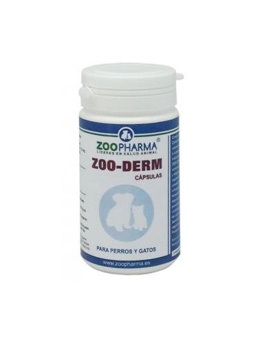 Zoo-Derm Perros Y Gatos 60 Cápsulas  Zoopharma Vet