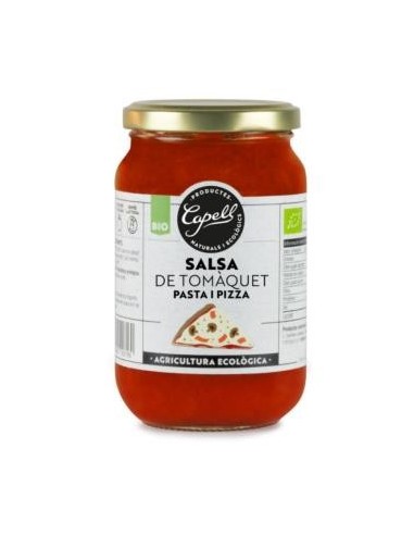 Salsa De Tomate Para Pizza 350 Gramos Eco Capell