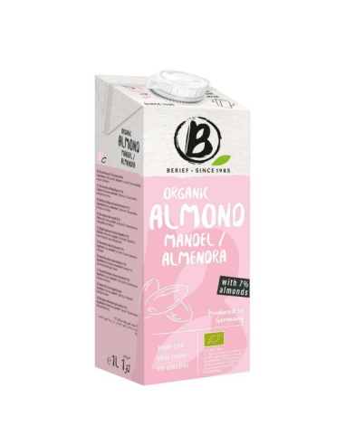 Bebida Vegetal De Almendra Berief 1Lt 8Uds. Bio Berief