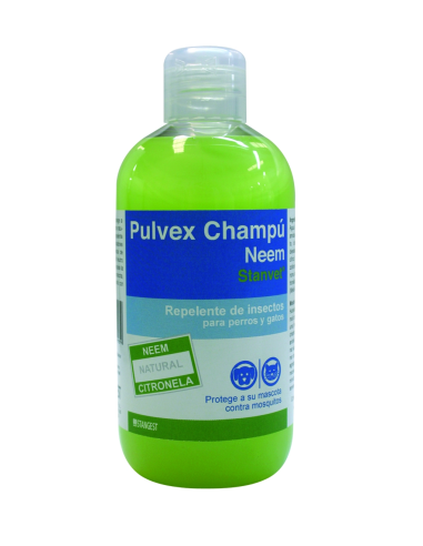 Champu Pulvex Repelente Perros Y Gatos 5L. Stangest Vet