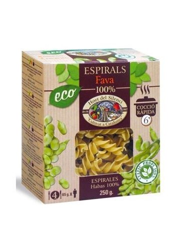 Espirales De Haba Coccion Rapida 250Gr Eco Vegan de Hort Del Silenci