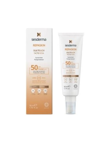 Repaskin Fotoprotector Spf50 Facial Tacto Seda 50M Sesderma