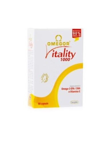 Omegor Vitality 1000 60 Perlas Uga Nutraceuticals