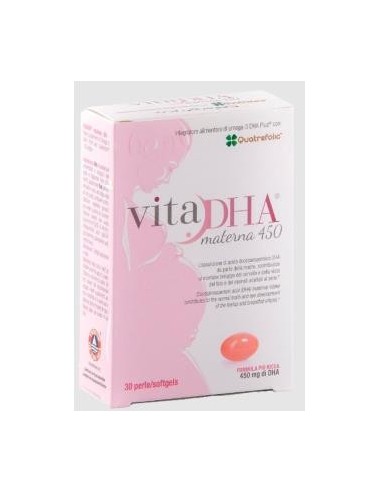 Vita Dha Materna 450 30 Perlas Uga Nutraceuticals