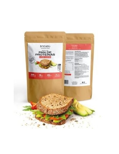 Mezcla Pan De Proteinas Low Carb High Protein 1 Kilo Bocado