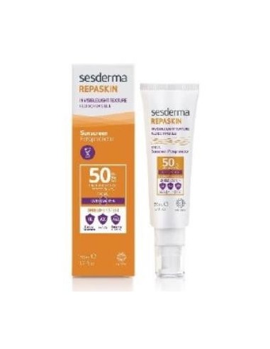 Repaskin Fluido Invisible Facial 50 Mililitros Sesderma