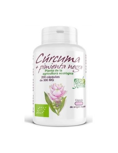 Curcuma+Pimienta Negra 300Mg 200V Cápsulas Bio Gph Difussion