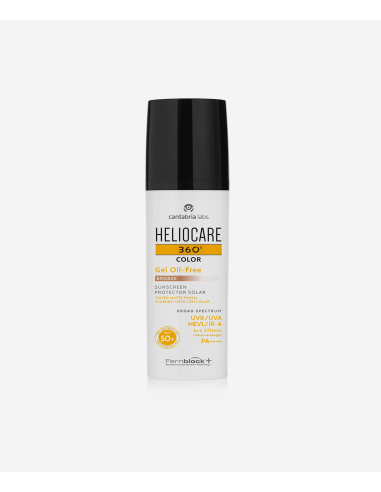 Heliocare 360º Spf50+ Color Bronze Gel Seco 50 Mililitros Heliocare