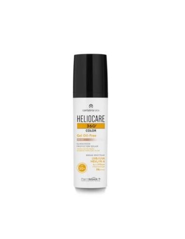 Heliocare 360º  Spf50+ Color Beige Gel Seco 50 Mililitros Heliocare