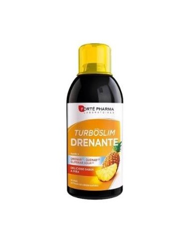 Turboslim Drenante Piña 500 Mililitros Forte Pharma