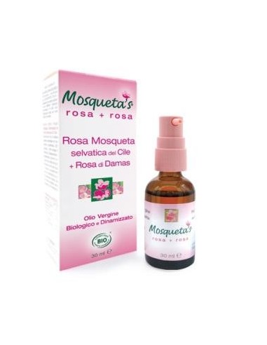 Aceite De Rosa Mosqueta+Rosa Damascena 30 Mililitros Bio Mosqueta´S