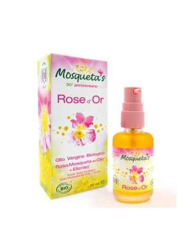 Aceite De Rose D´Or 30 Mililitros Bio Mosqueta´S