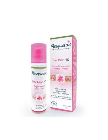 Rosa Mosqueta Emulsion 40 Regeneradora 50 Mililitros Bio Mosqueta´S