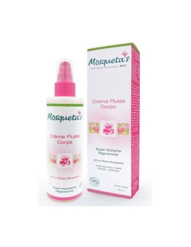 Rosa Mosqueta Crema Fluida Cuerpo Hidratante 200Ml de Mosqueta´S