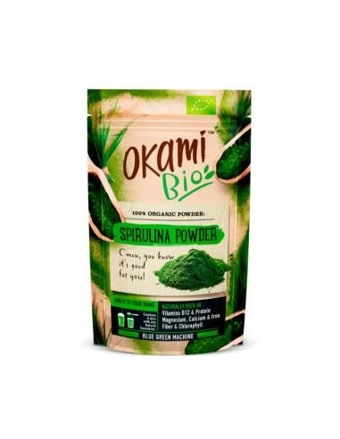 Spirulina En Polvo 150 Gramos Bio Sg Vegan Okami Bio