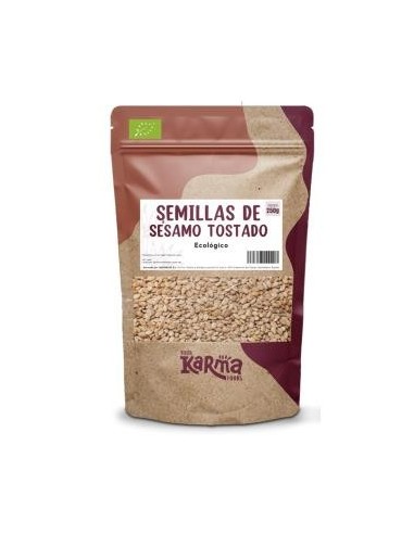 Sesamo Tostado Semillas 250 Gramos Eco Sg Vegan Karma