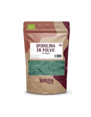 Spirulina En Polvo 200 Gramos Eco Sg Vegan Karma